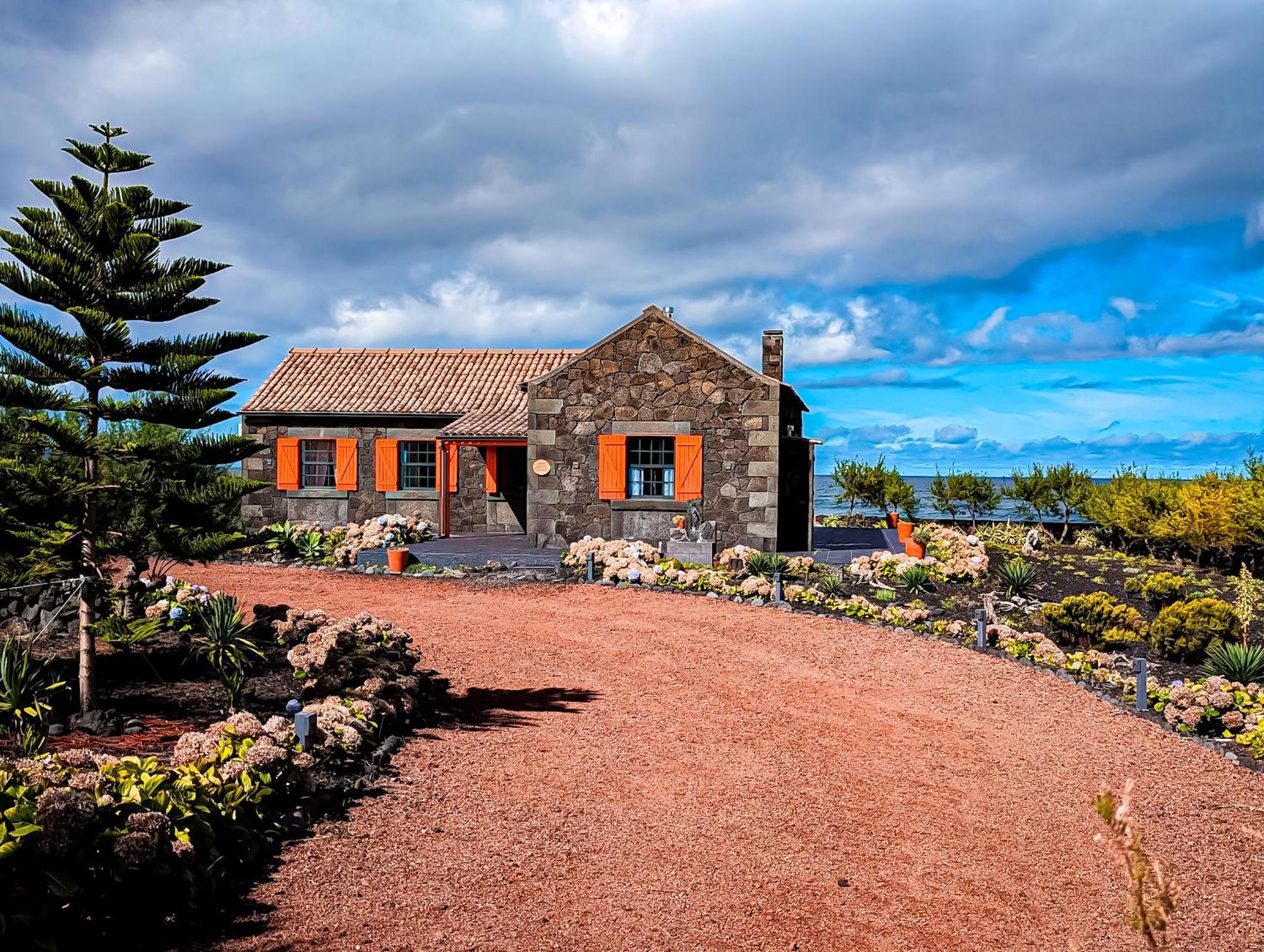 Вилла Casa Baleia Laranja Ocean-Front Мадалена Экстерьер фото